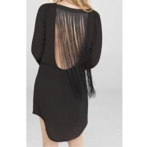 Black Express XS fringe dress